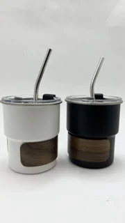 لیوان اسموتی خوری فلزی